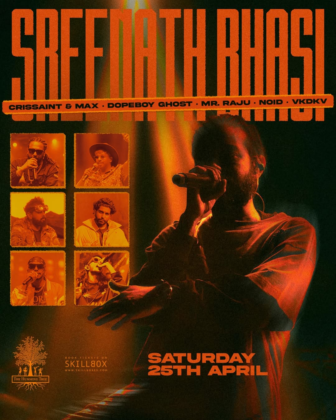 Sreenath Bhasi Live – Hip-Hop & Indie Music Night in Bangalore | The Humming Tree