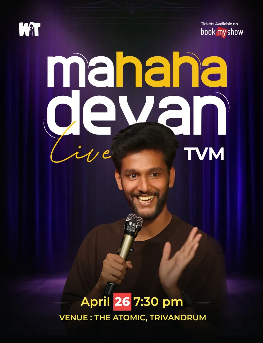 Mahahadevan Live – Crowd Work Comedy Show | Trivandrum