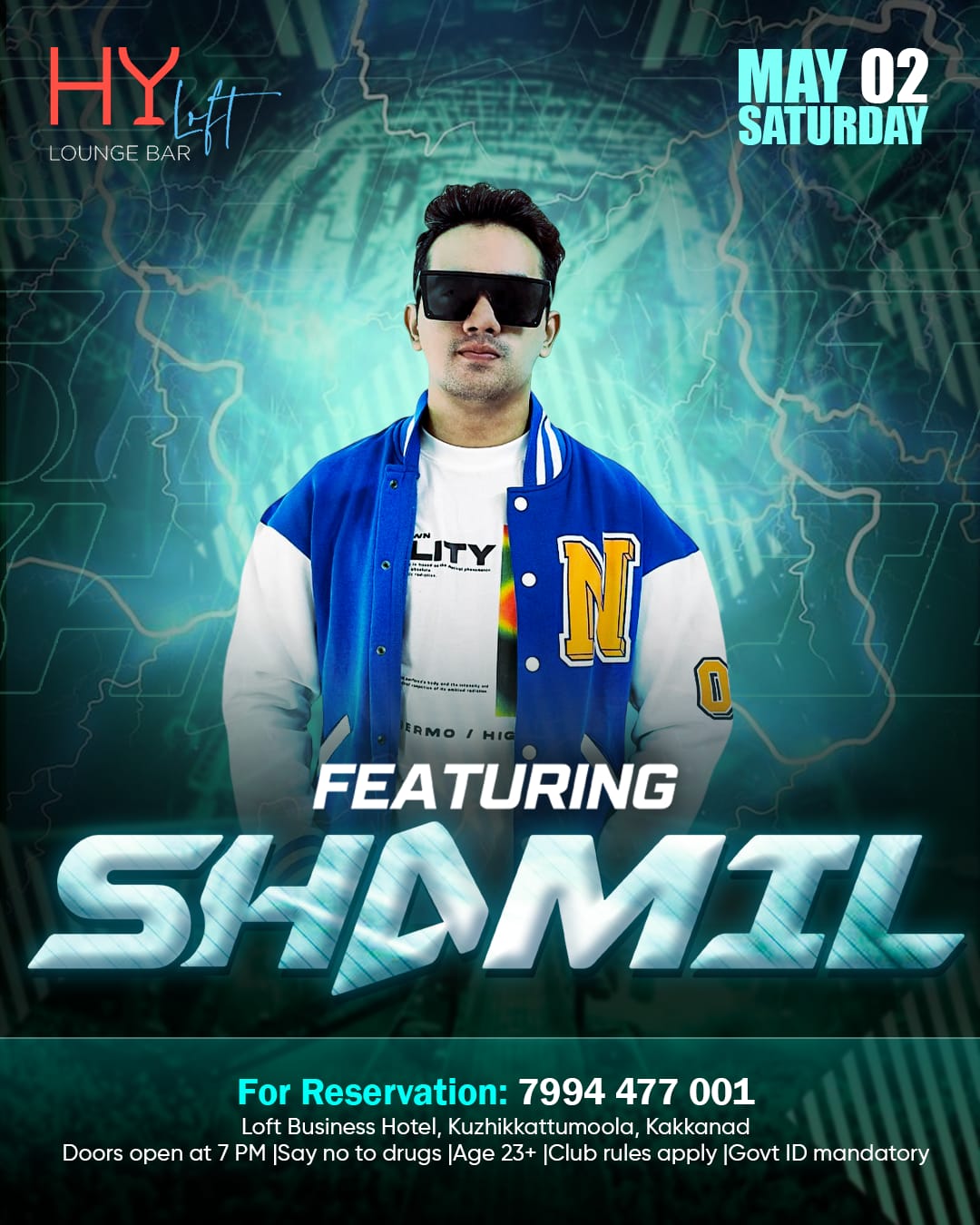 SHAMIL Live at HY Loft Lounge Bar | Kakkanad, Kochi
