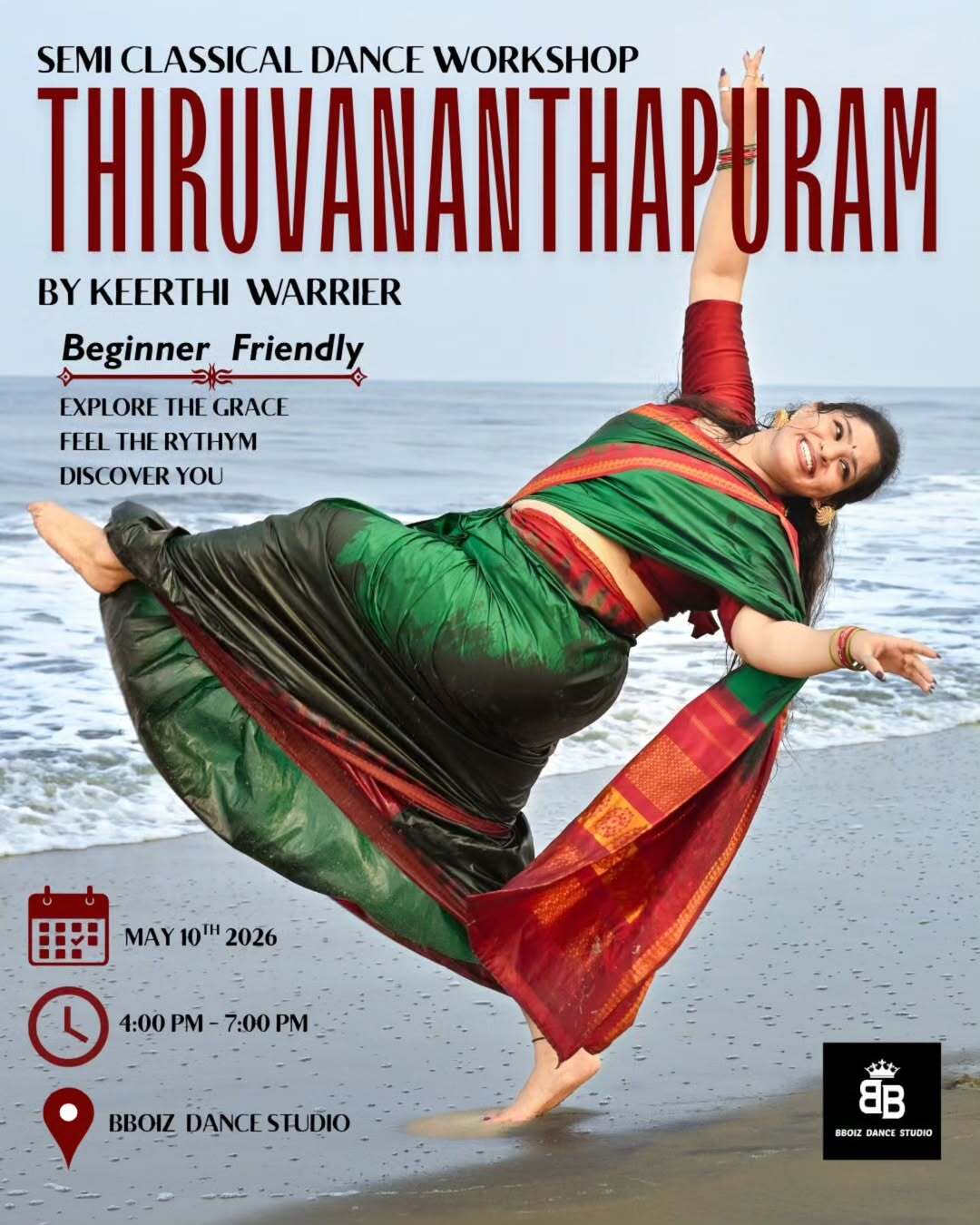 Semi-Classical Dance Workshop in Trivandrum – By Keerthi Warrier | Beginner Friendly