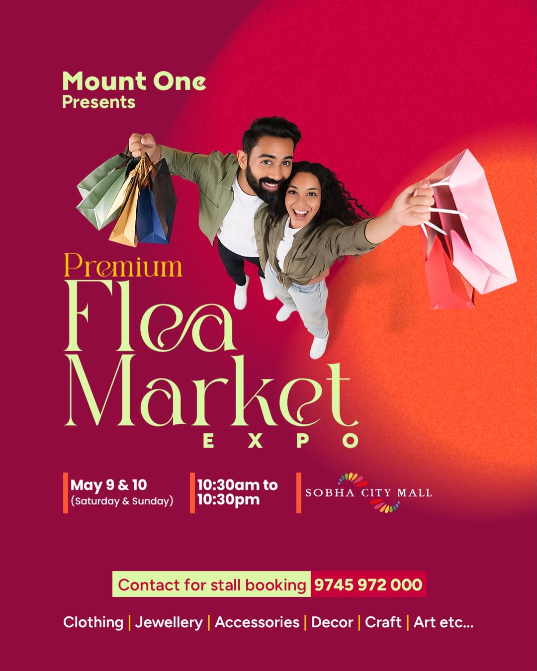 Premium Flea Market Expo | Sobha City Mall, Thrissur