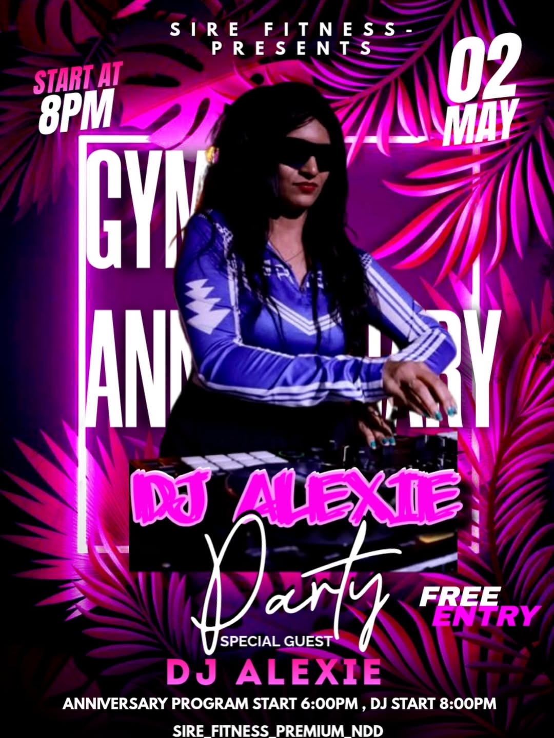 1st Anniversary Celebration โ Sire Fitness Premium Ft. DJ Alexie | Nedumangad