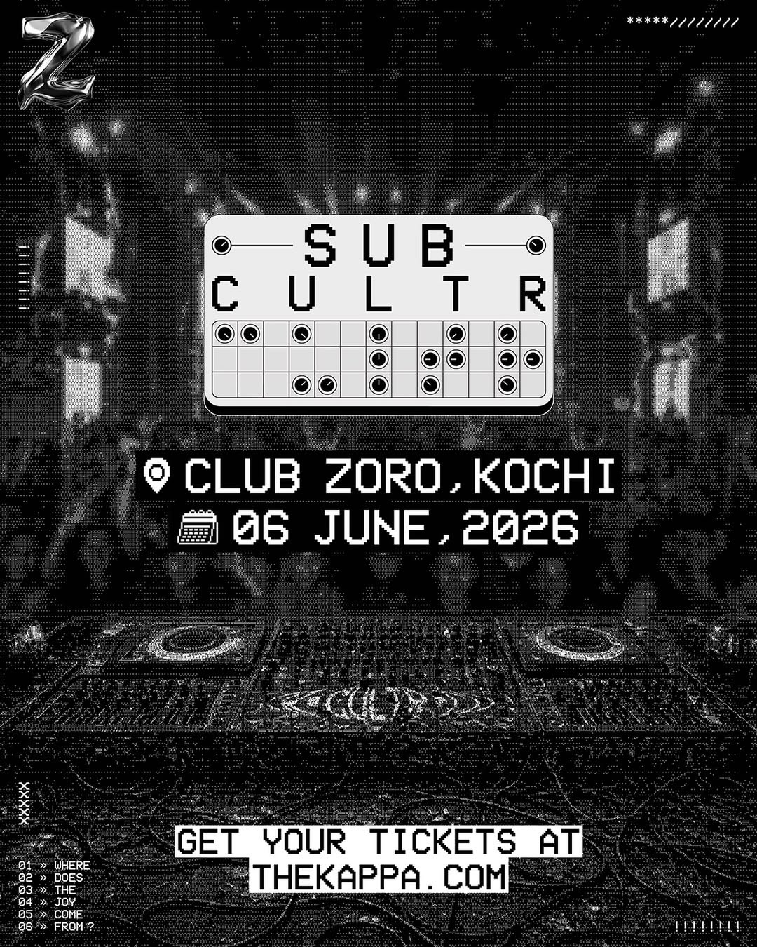 SUBCULTR By Kappa Cultr | Club Zoro, Kochi
