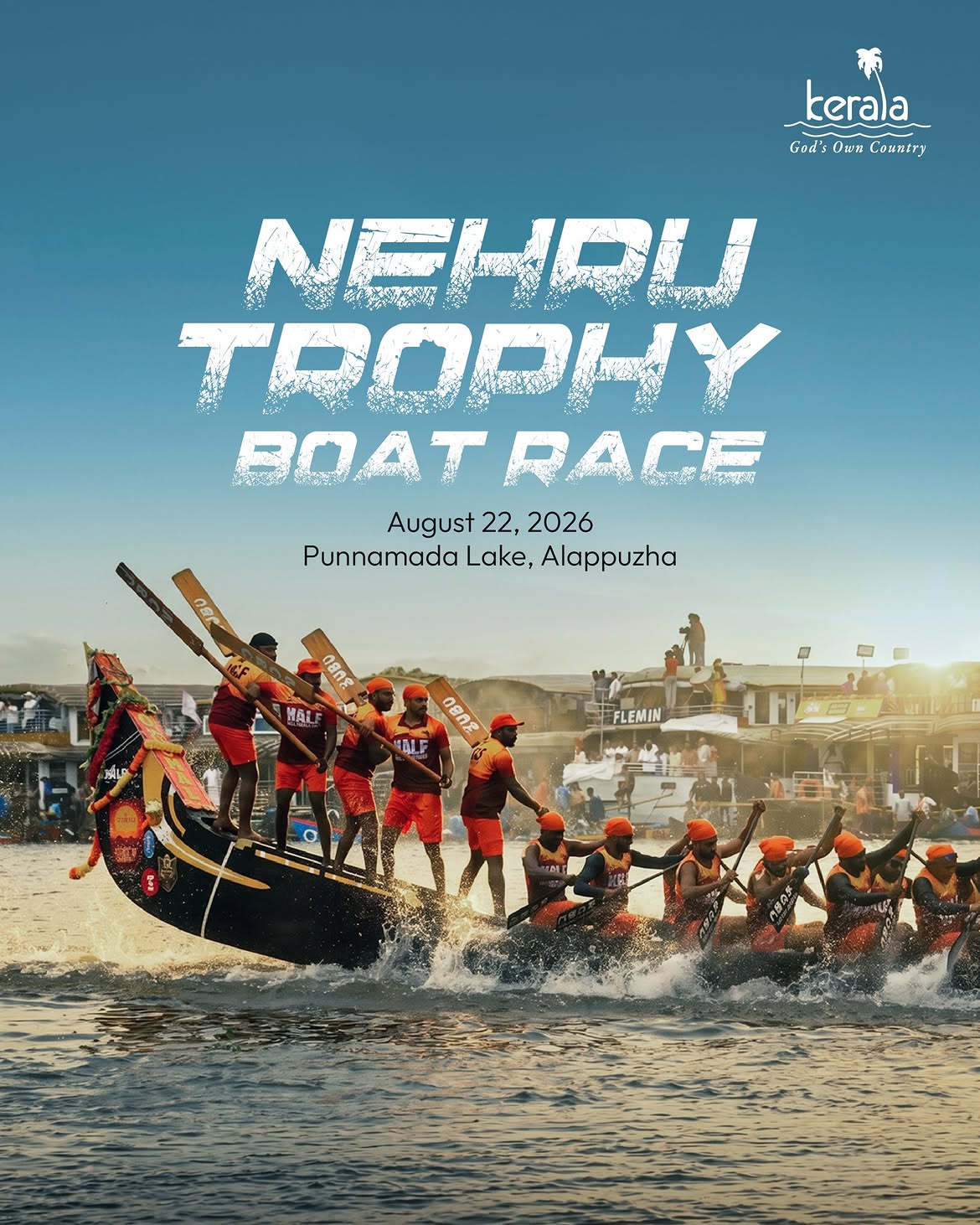 Nehru Trophy Boat Race | Punnamada Lake, Alappuzha