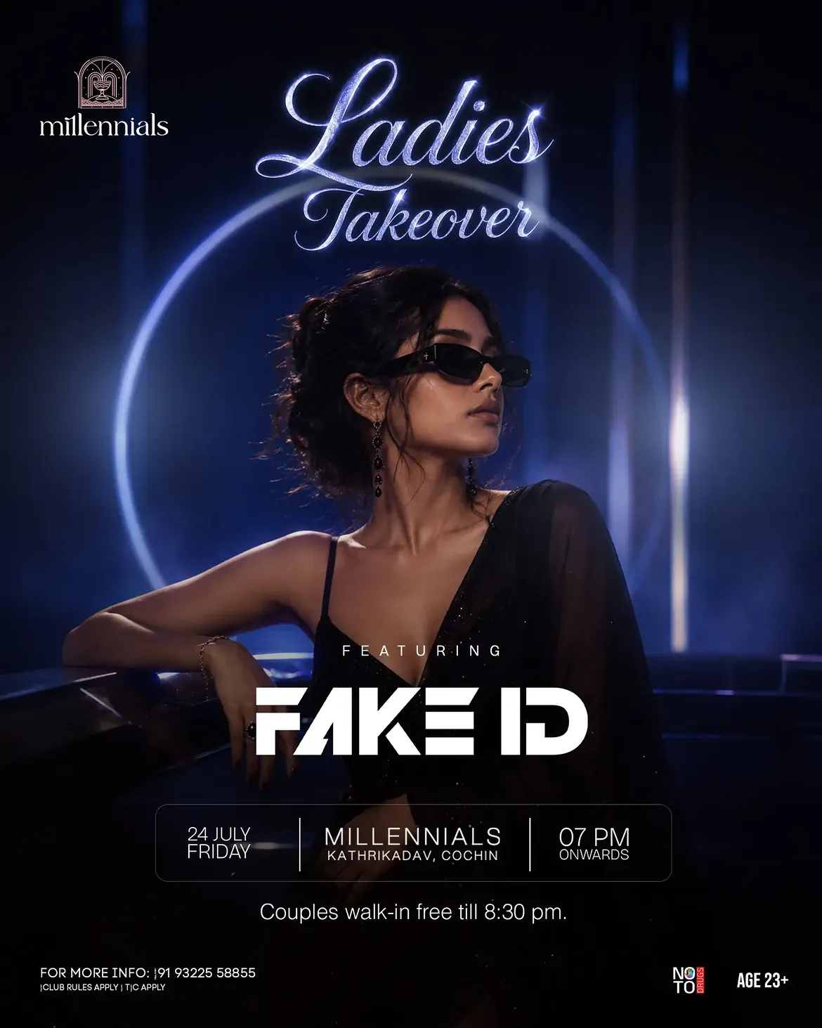 Ladies Takeover by FAKE ID | Millennials Restobar, Kathrikadav, Kochi