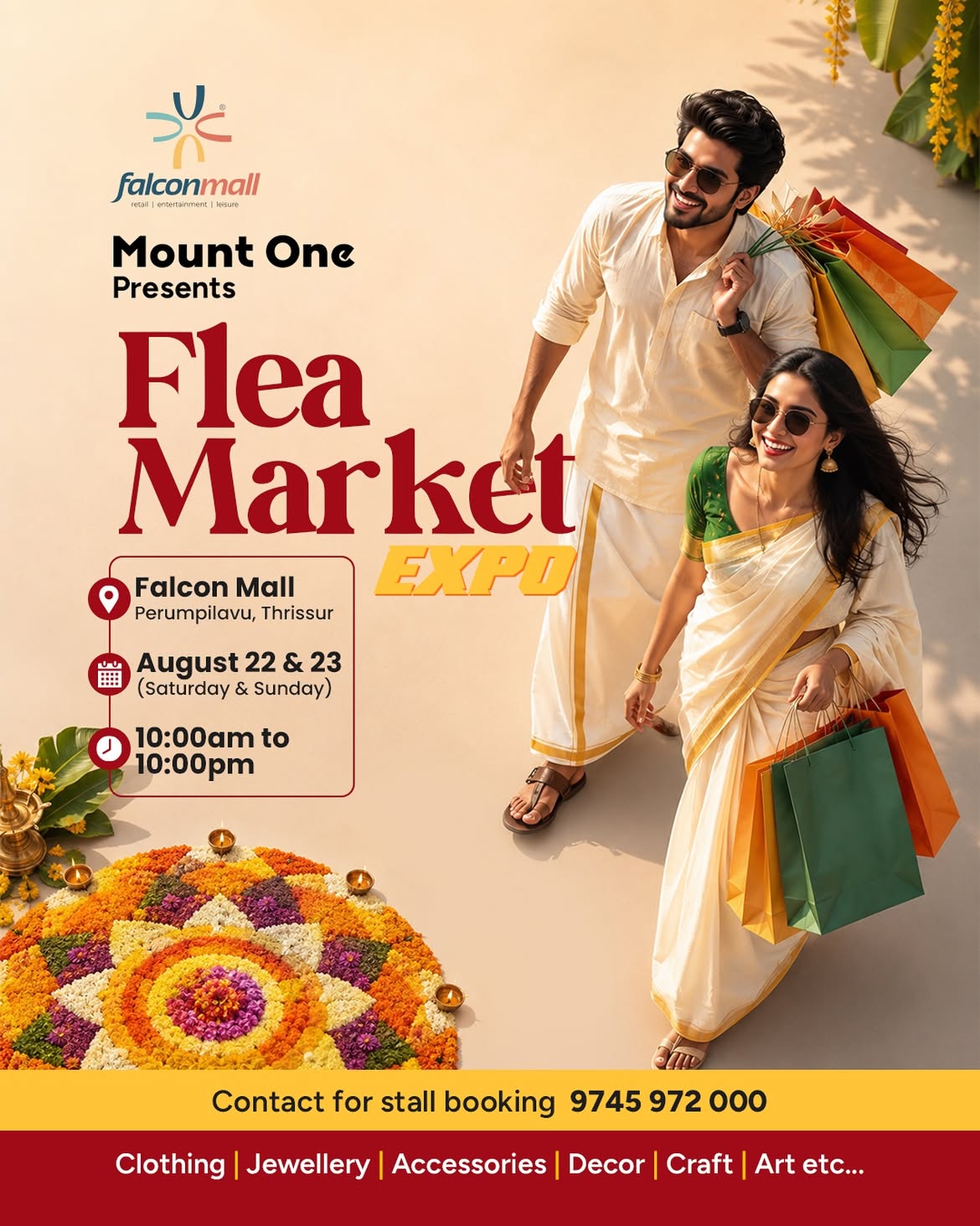 Flea Market Expo | Falcon Mall, Perumpilavu, Thrissur