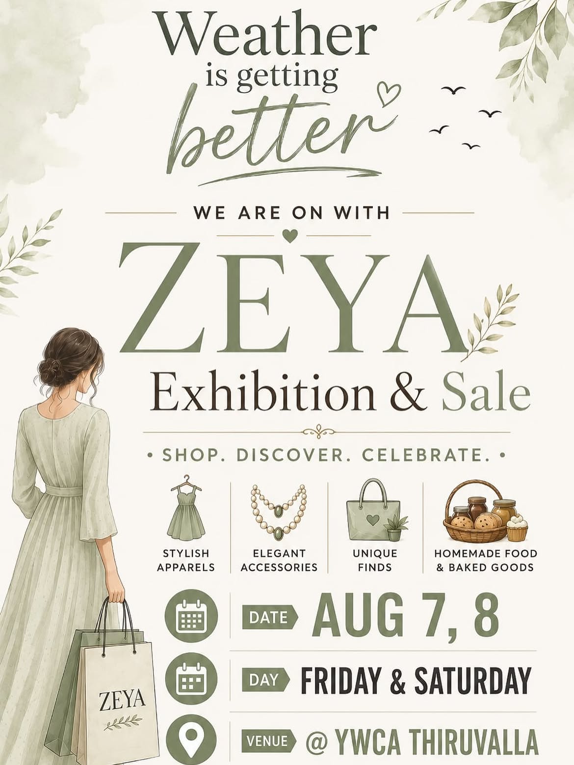 ZEYA Exhibition & Sale – Hues of Traditions '26 | YWCA Thiruvalla