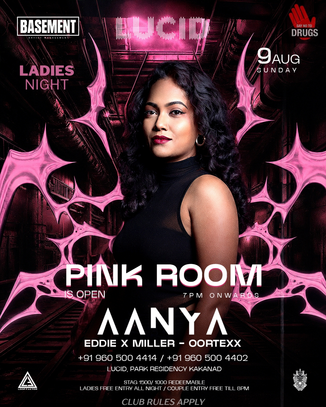 Pink Room Ft. AANYA | Lucid, Park Residency, Kakkanad, Kochi