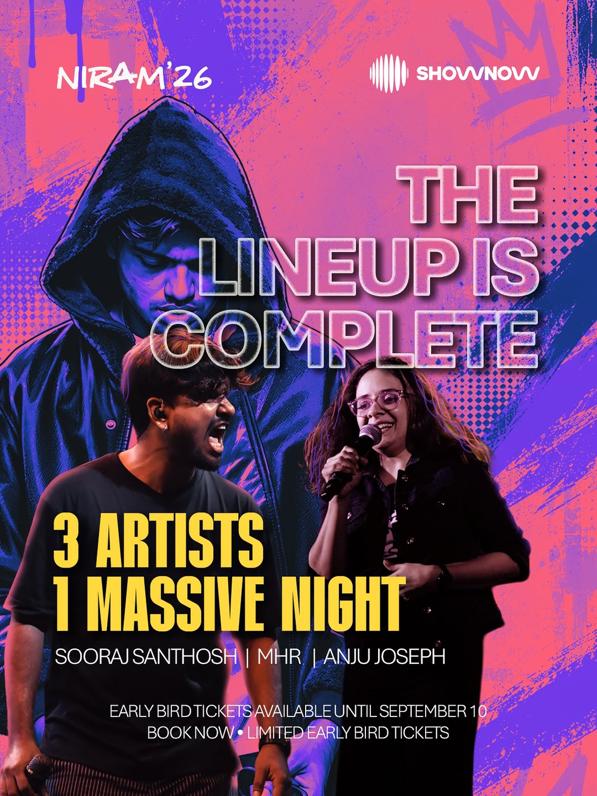 NIRAM ’26 Ft. Sooraj Santhosh, MHR & Anju Joseph | Kinathiyil Ground, Mannarkkad