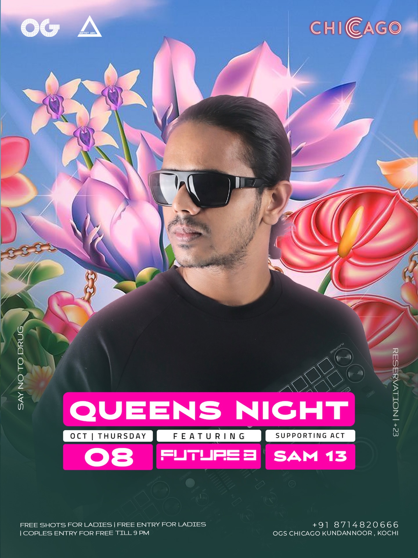 Queens Night by Future | OGs Chicago, Kundannoor, Kochi
