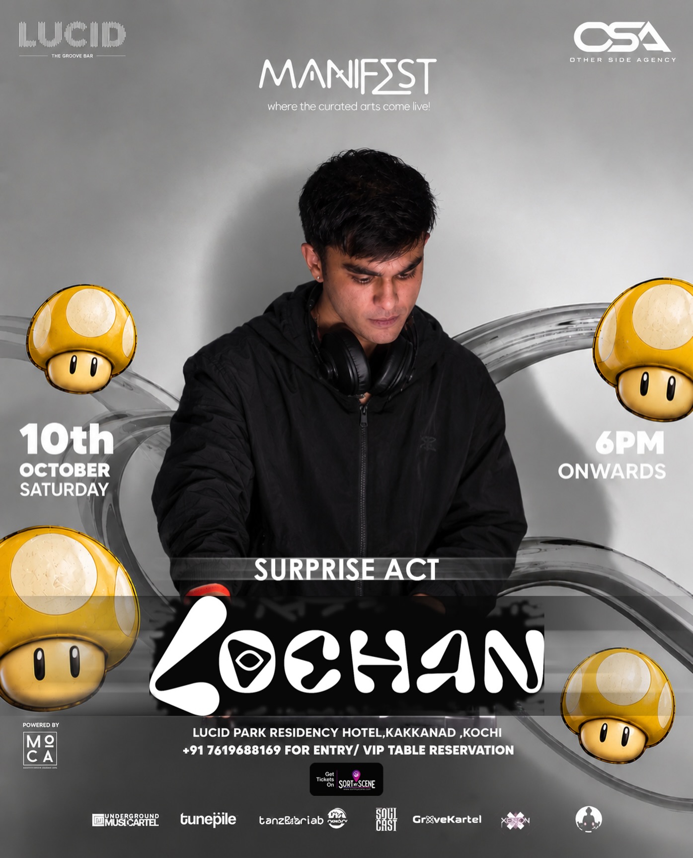 Lochan Live | Lucid - The Groove Bar, Park Residency Hotel, Kakkanad, Kochi