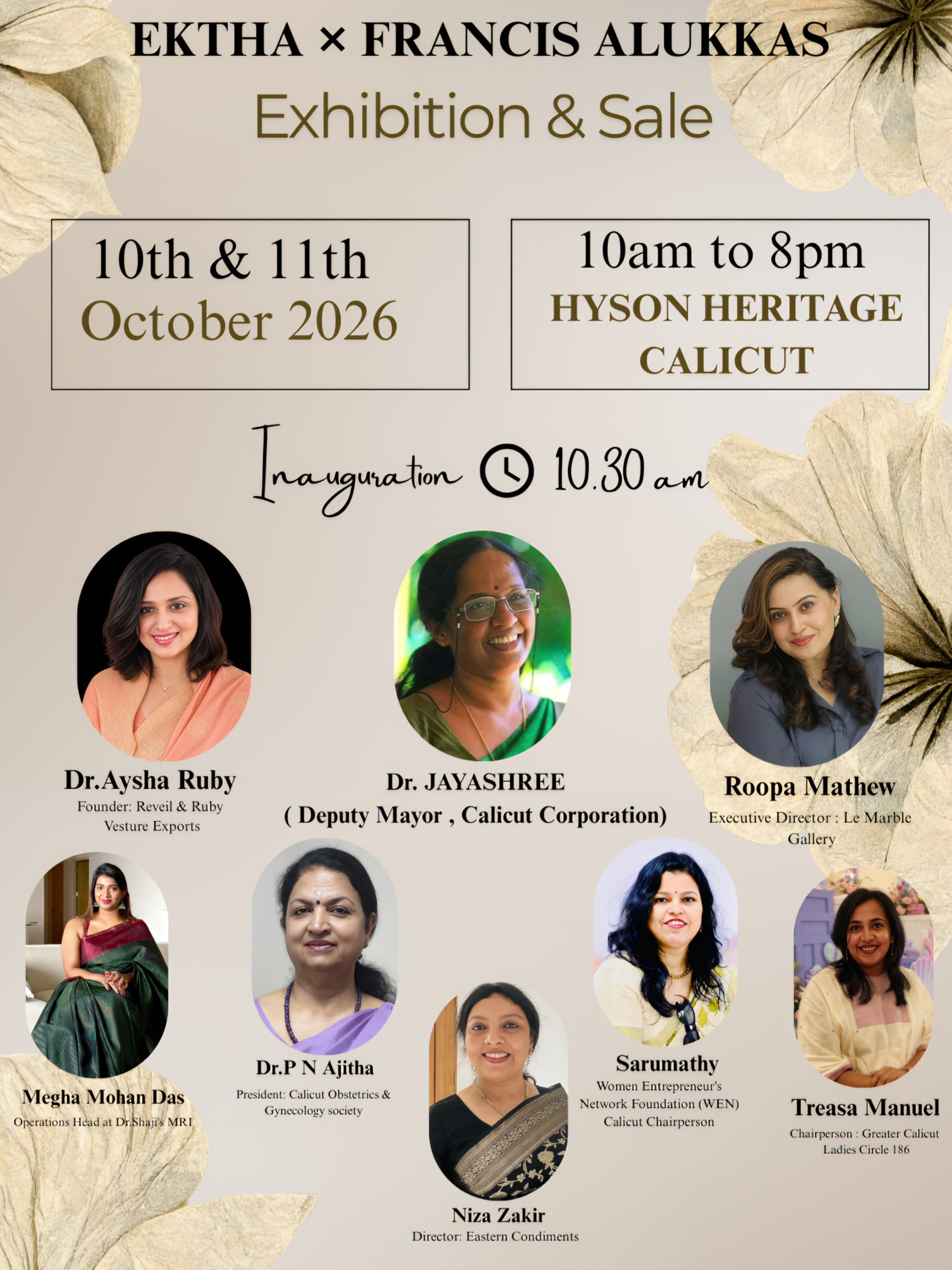 EKTHA × FRANCIS ALUKKAS Exhibition & Sale | Hyson Heritage, Calicut