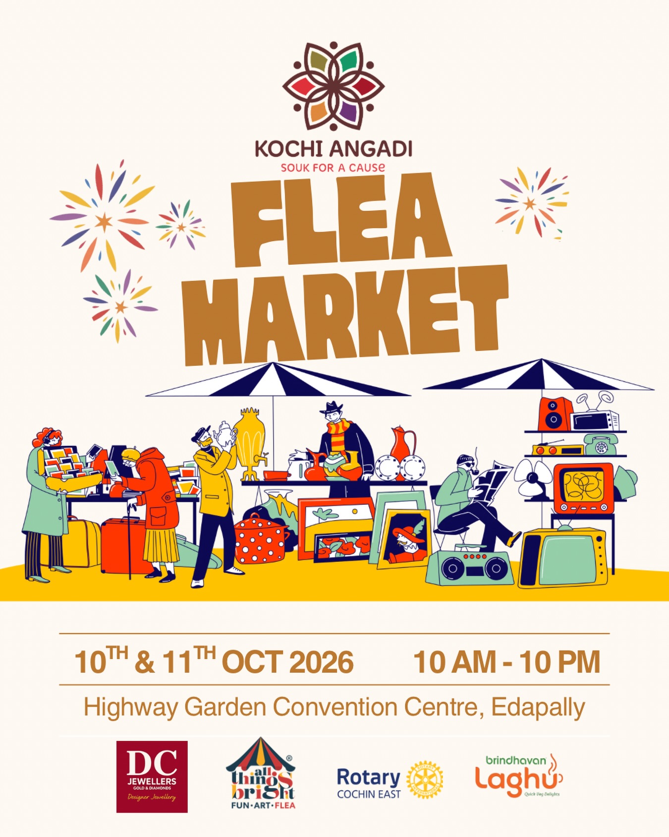 Kochi Angadi Flea Market | Highway Garden Convention Centre, Edapally