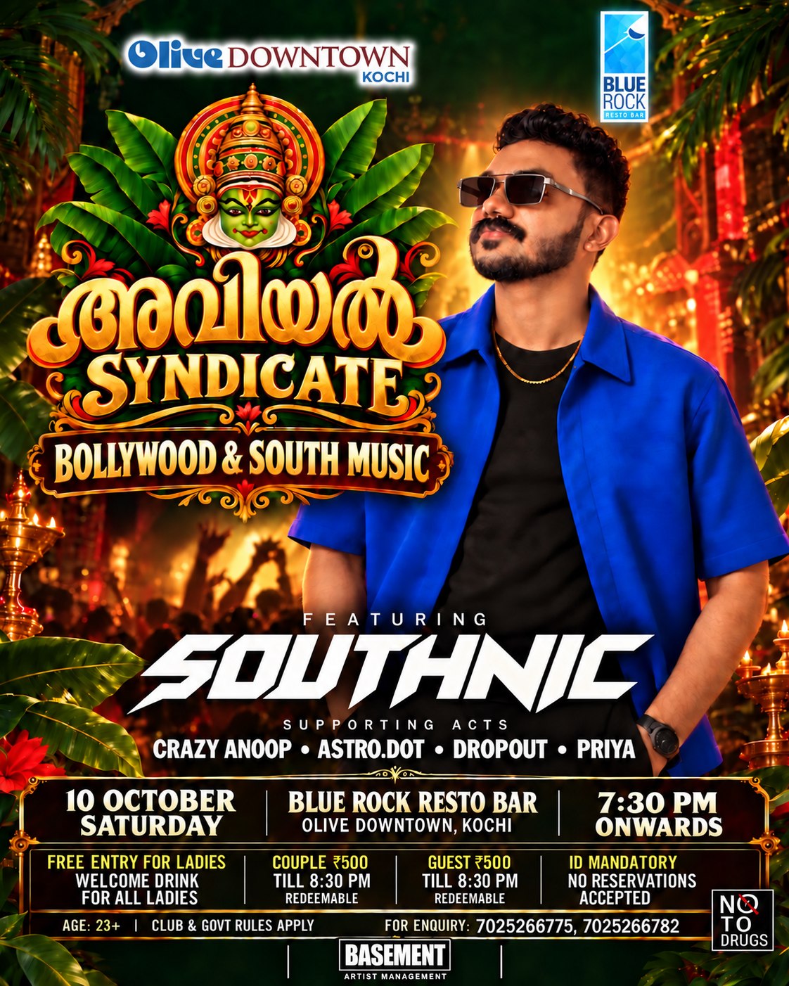 Aviyal Syndicate by SOUTHNIC | Blue Rock Resto Bar, Olive Downtown, Kochi