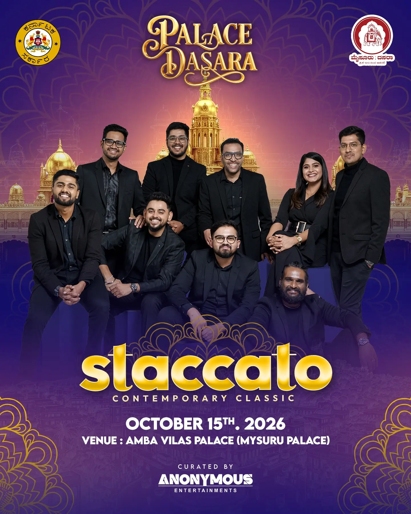 Staccato – Contemporary Classic | Amba Vilas Palace (Mysuru Palace), Mysuru