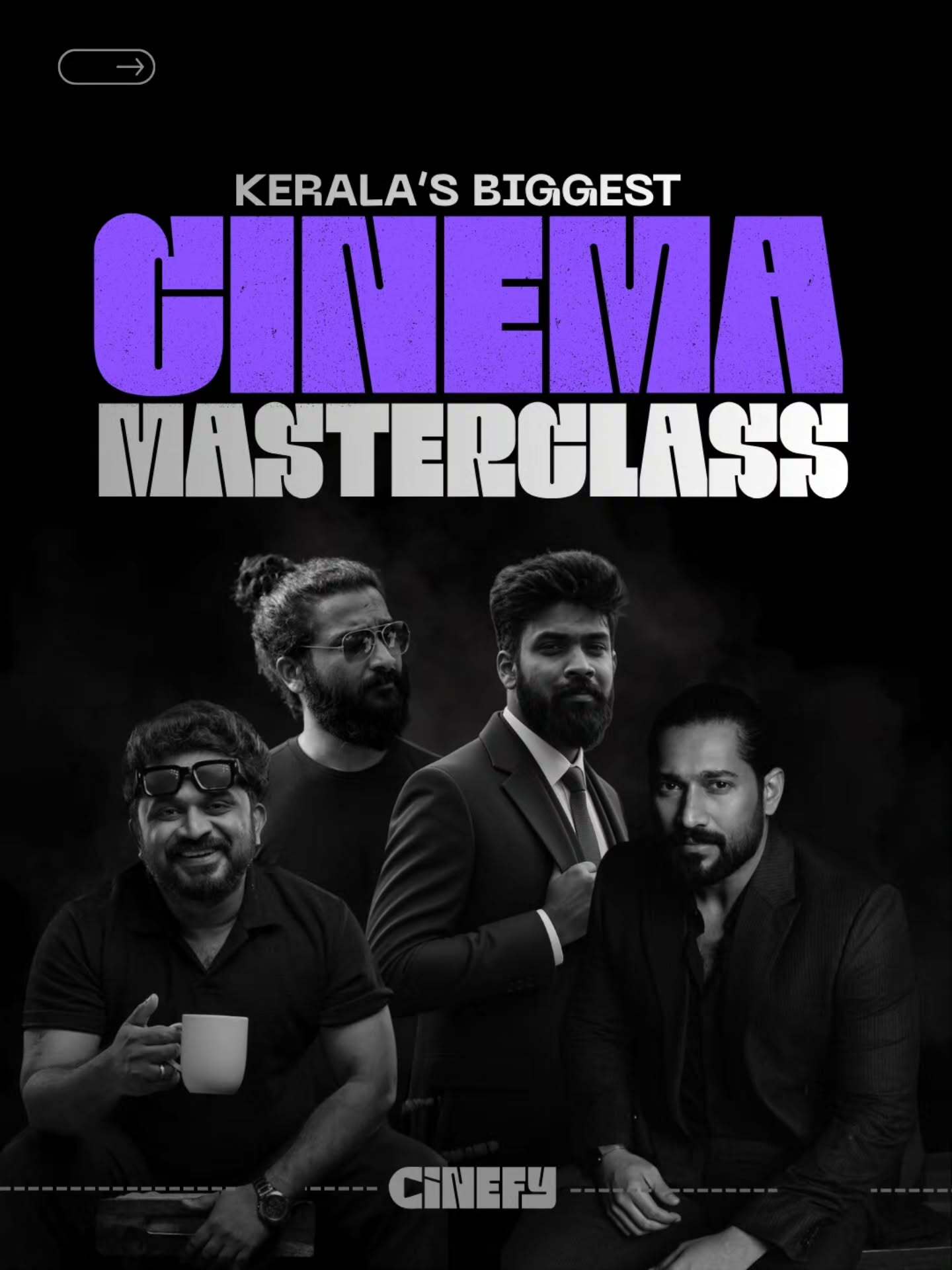 Kerala’s Biggest Cinema Masterclass by Project 96 | Tharun Moorthy, Dominic Arun, Rohith VS and Nissam Basheer | Monsoon Empress Hotel, Kochi