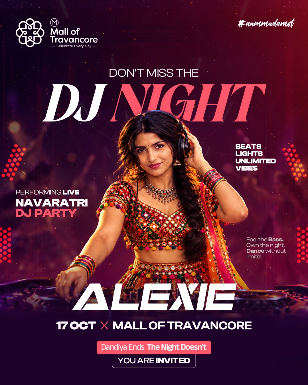 DJ Night Featuring ALEXIE | Mall of Travancore, Trivandrum