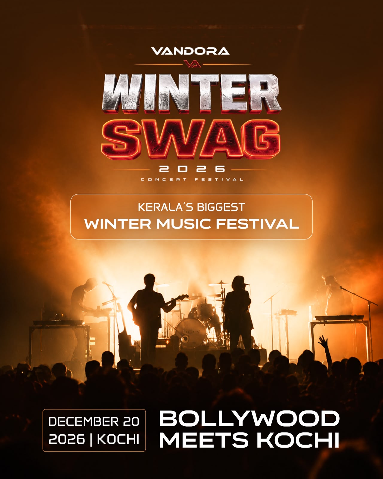 Vandora Winter Swag 2026 Concert Festival | HMT School Ground, Kalamassery, Kochi
