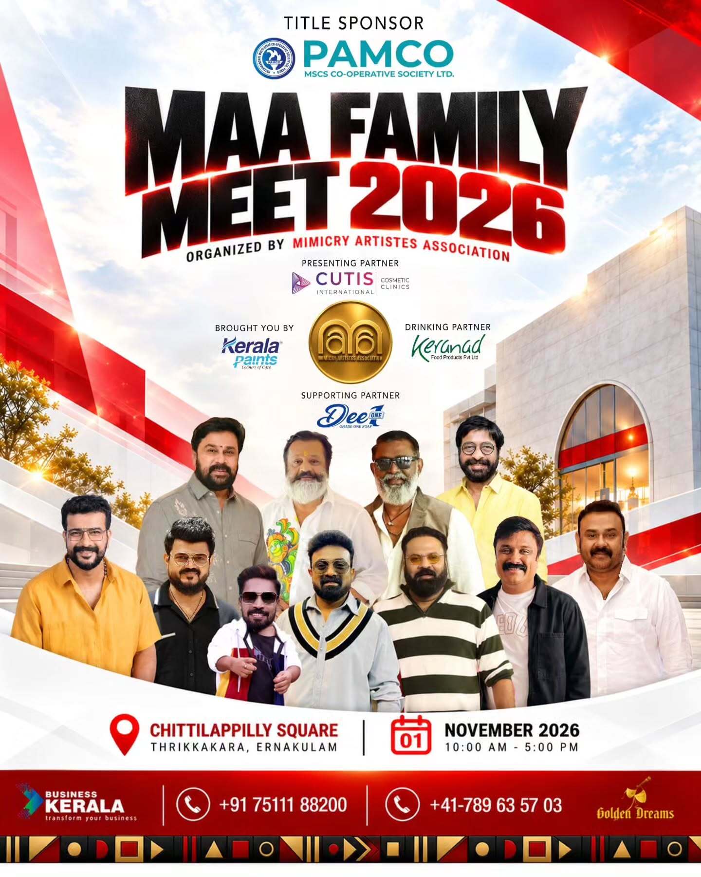 MAA FAMILY MEET 2026 | Chittilappilly Square, Thrikkakara, Ernakulam