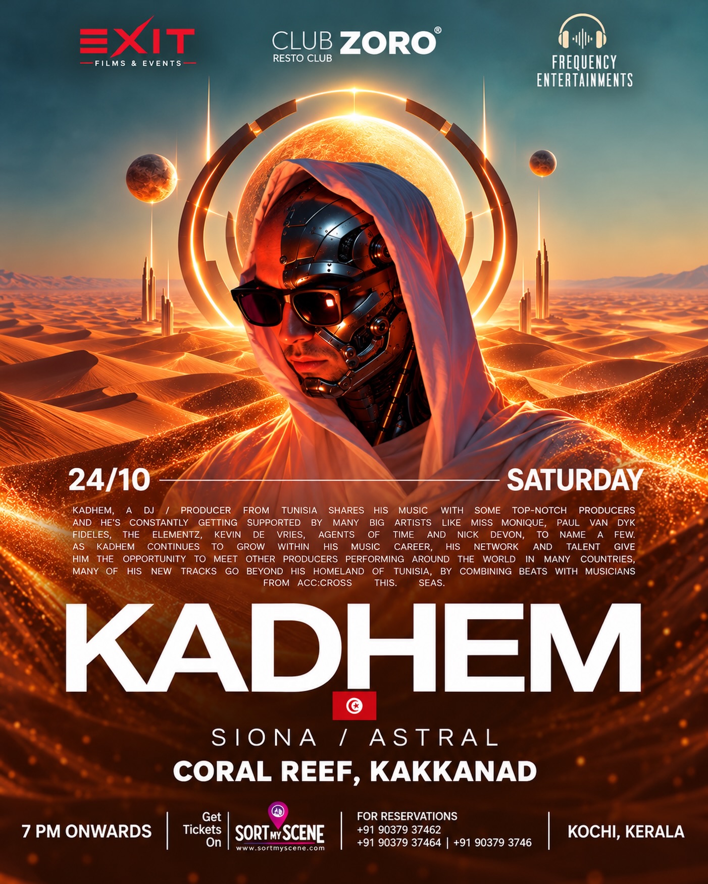 Kadhem – Siona / Astral | Coral Reef, Kakkanad, Kochi