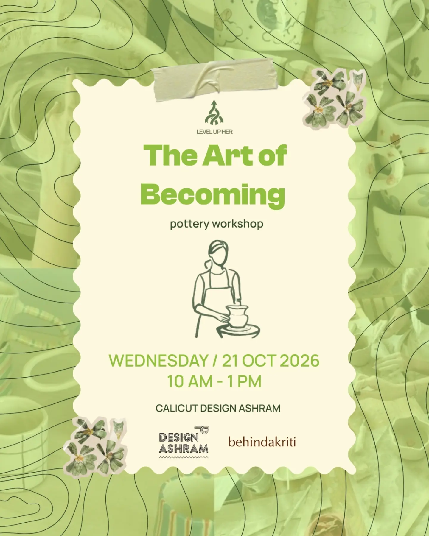 The Art of Becoming | Pottery Workshop at Calicut Design Ashram