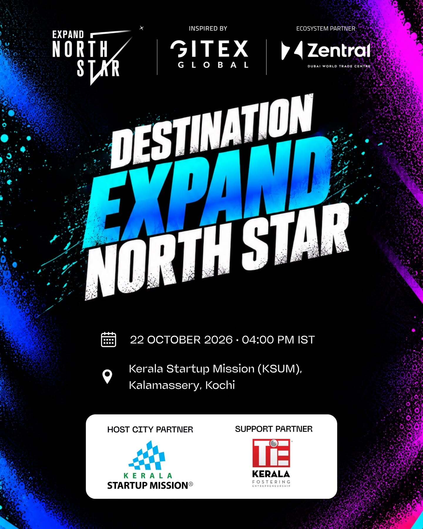Destination Expand North Star | Kerala Startup Mission (KSUM), Kalamassery, Kochi