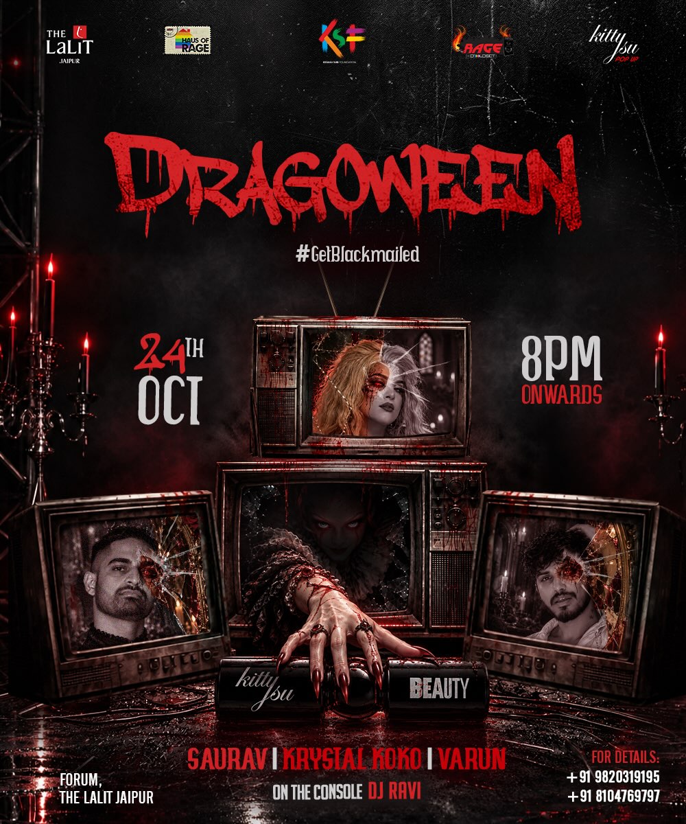 DRAGOWEEN by KittySu Pop-Up Γ Haus Of Rage | Forum, The Lalit Jaipur, Jaipur