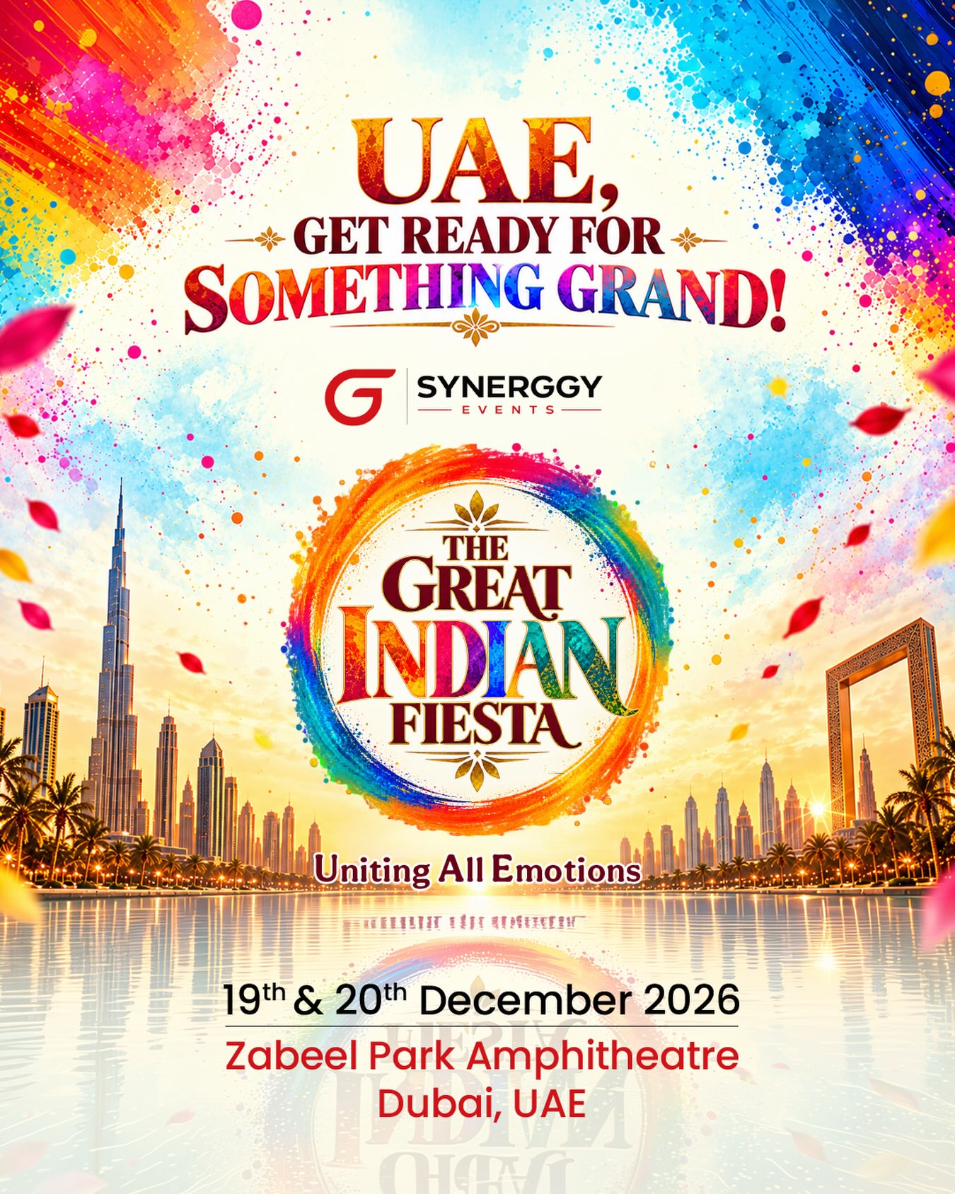 The Great Indian Fiesta | Zabeel Park Amphitheatre, Dubai, UAE