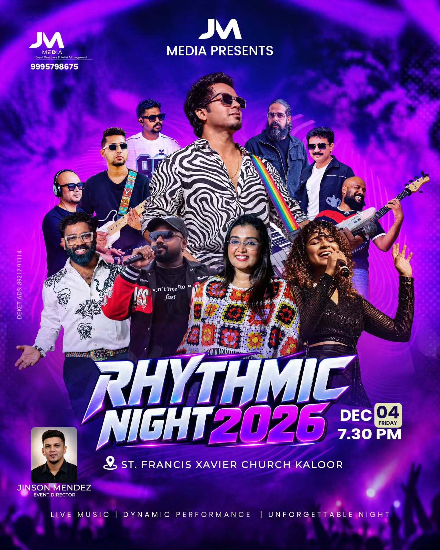 RHYTHMIC NIGHT 2026 | St. Francis Xavier Church, Kaloor, Kochi