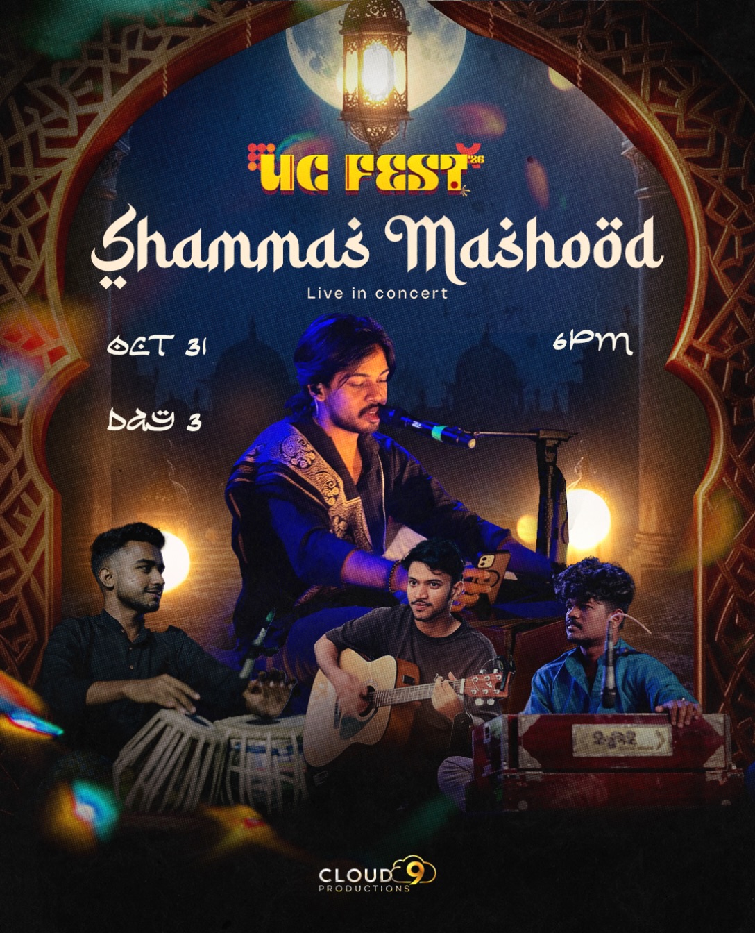 Shammas Mashood Live in Concert | UC Fest ’26, University College, Palayam, Thiruvananthapuram
