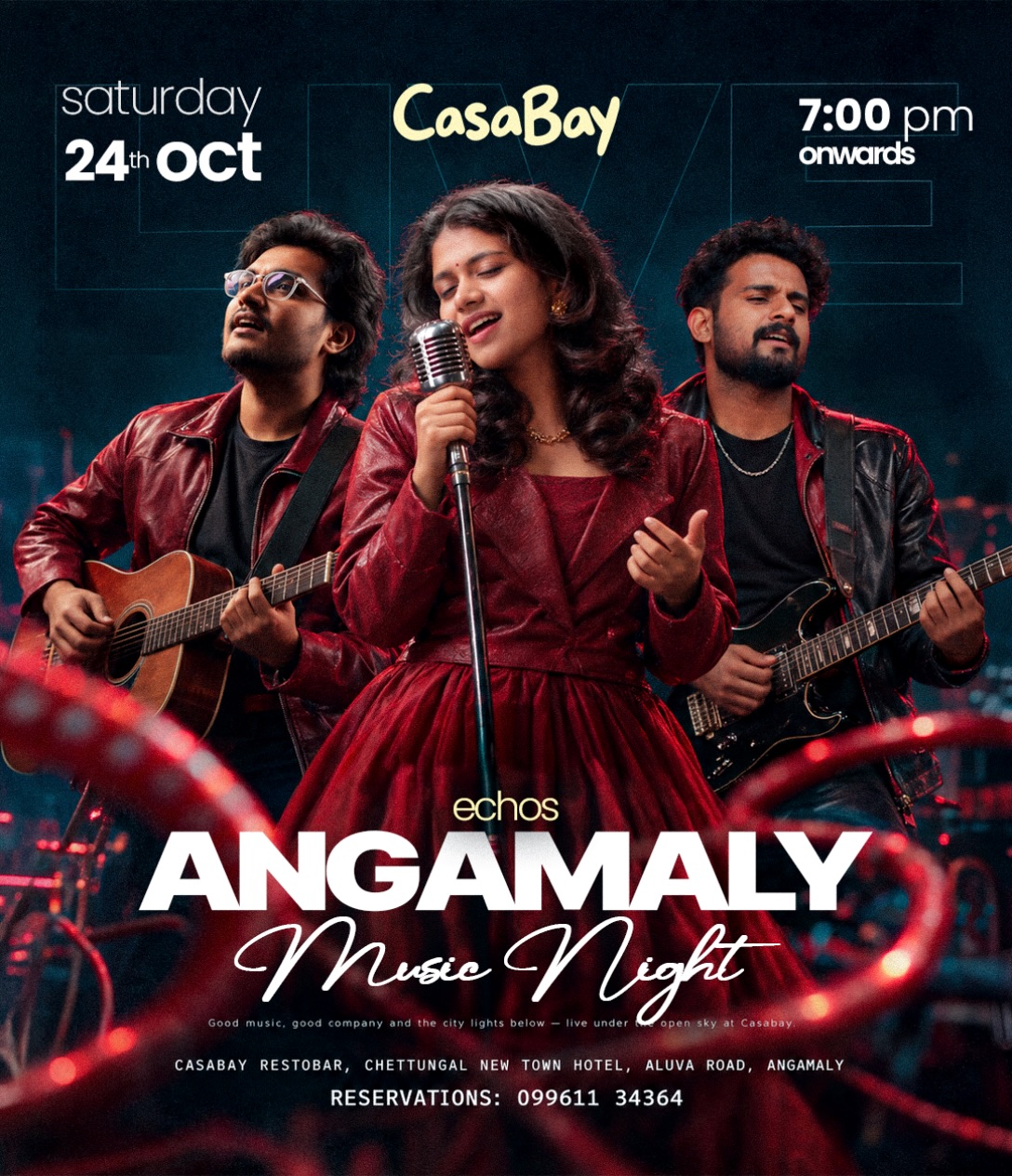 Echos Angamaly Music Night | CasaBay Restobar, Angamaly
