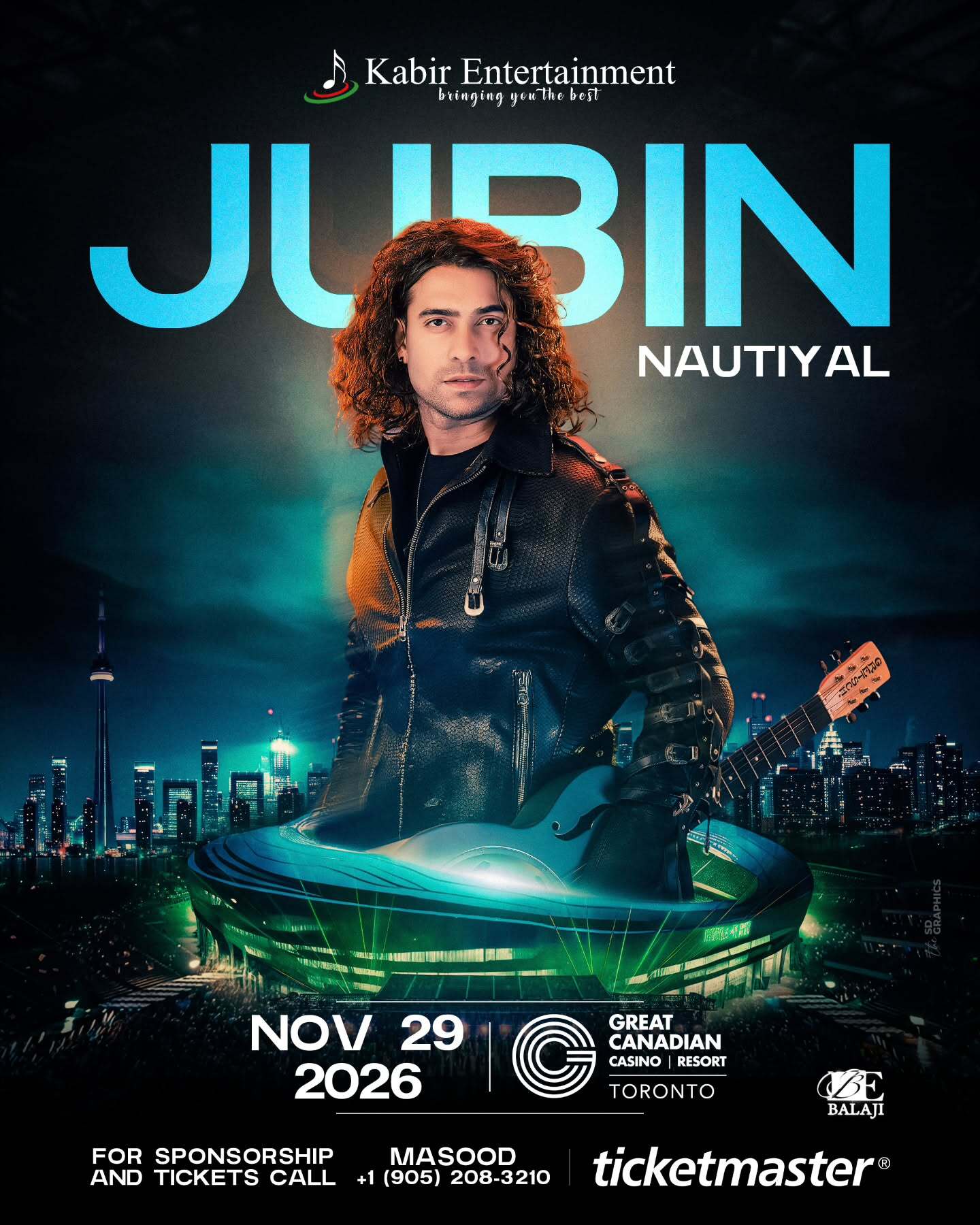 Jubin Nautiyal Live in Toronto | Live Concert at Great Canadian Casino Resort Toronto