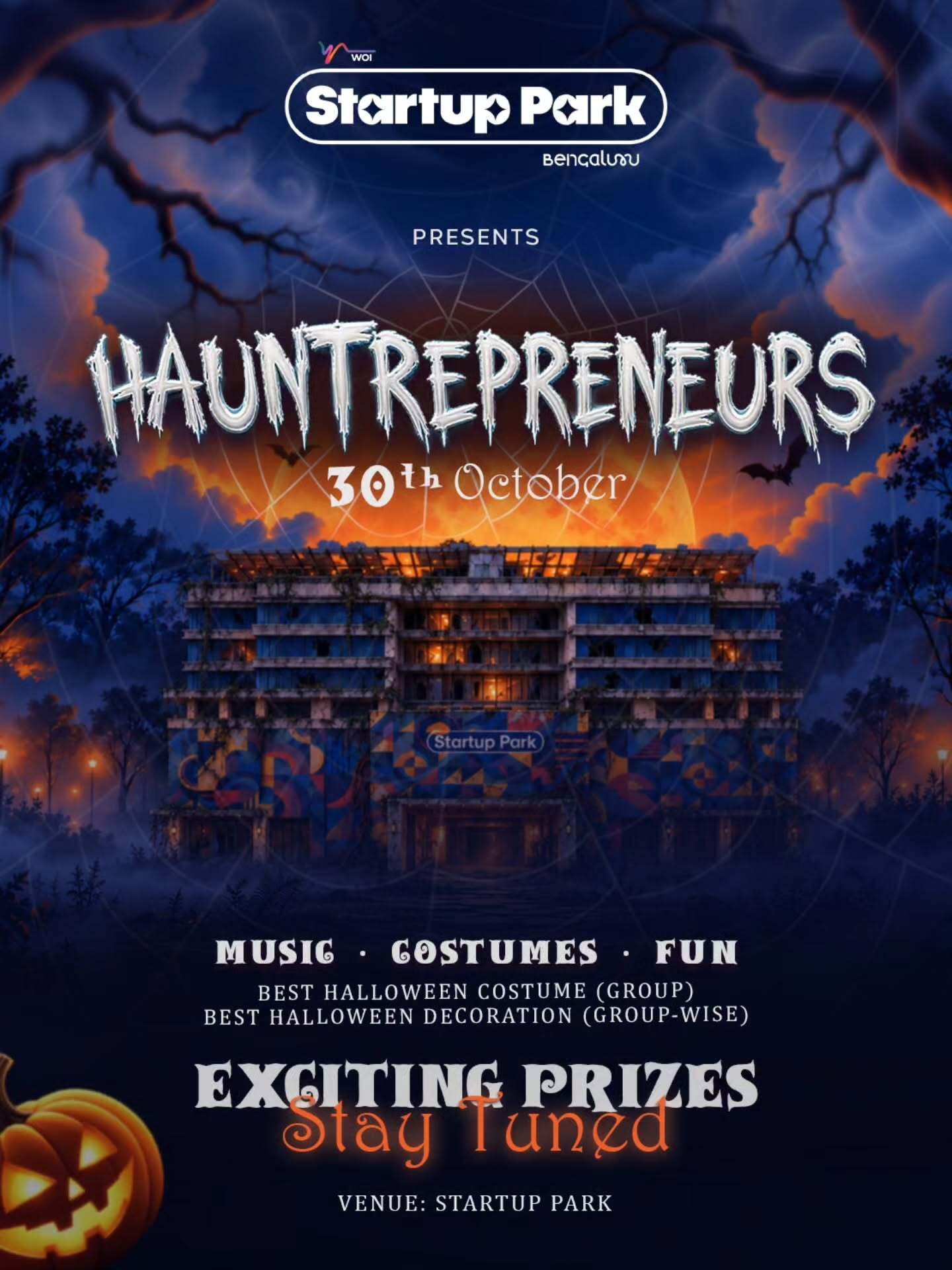 Hauntrepreneurs | Startup Park, Bengaluru