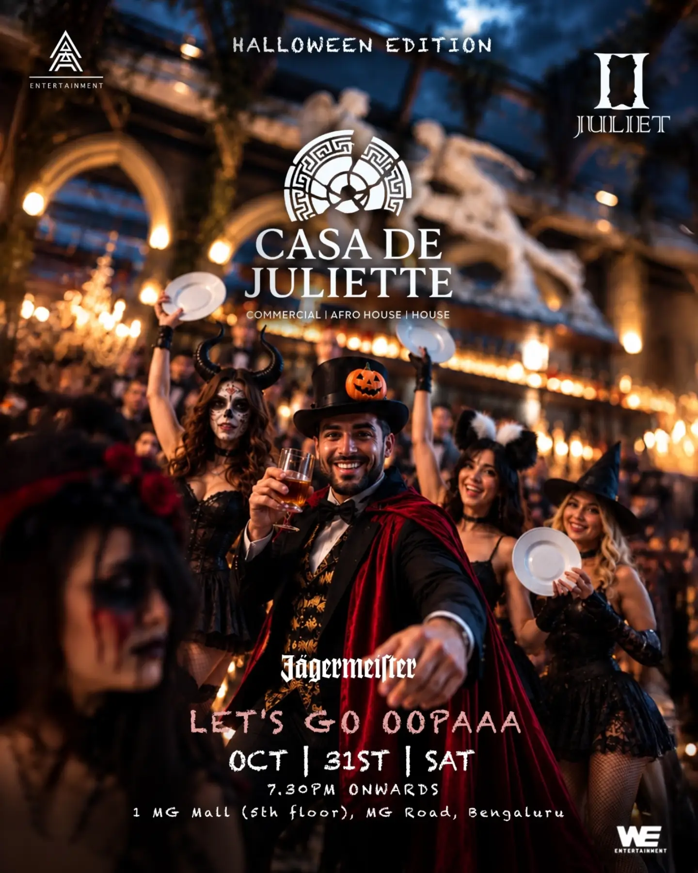 Casa de Juliette Halloween Edition | Juliet, 1MG Mall, Bengaluru