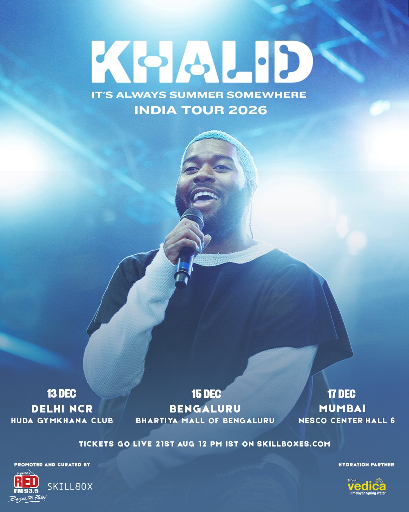 KHALID Live in India | It’s Always Summer Somewhere Tour 2026 | Mumbai
