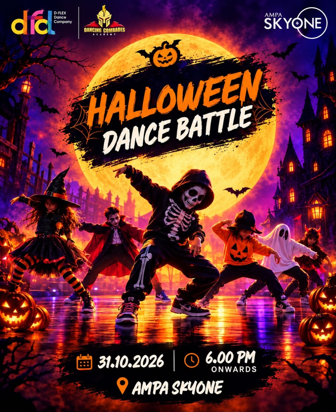 Halloween Dance Battle | AMPA SkyOne Mall, Chennai