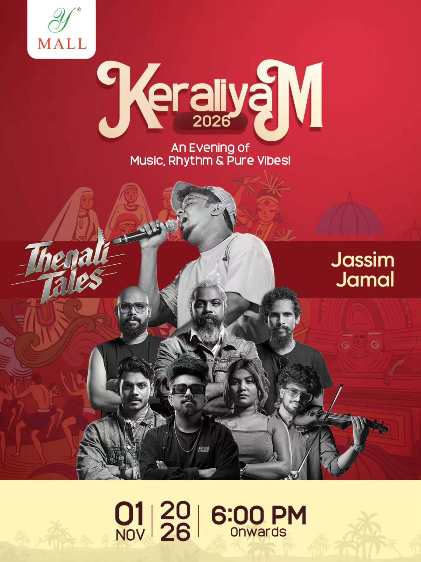 Keraliyam 2026 by Thenali Tales & Jassim Jamal | Y Mall, Triprayar, Kerala